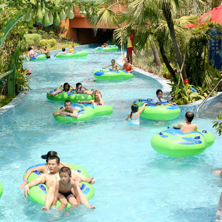 100-1000m μήκος Πάρκο νερού Lazy River Για 1-2 άτομα ανά σχεδία